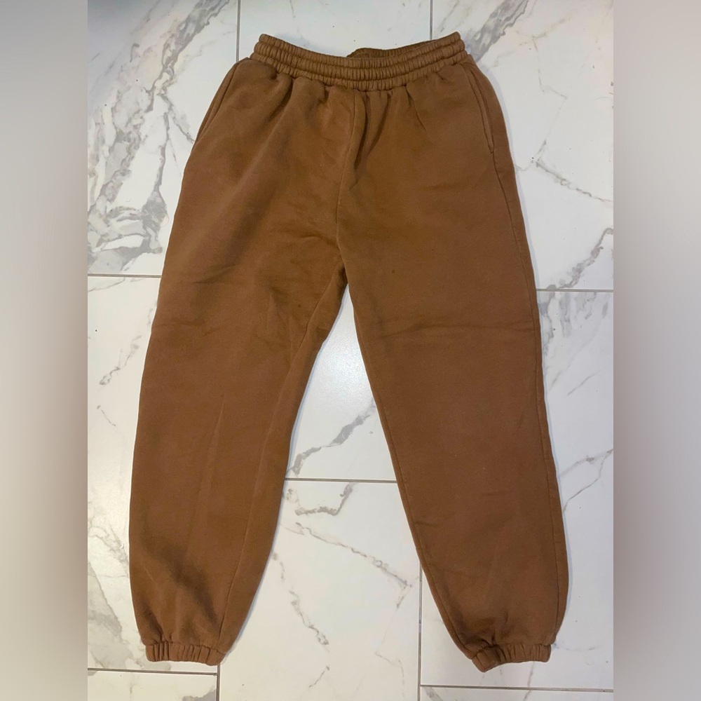 Brown Automet Sweatpants/joggers